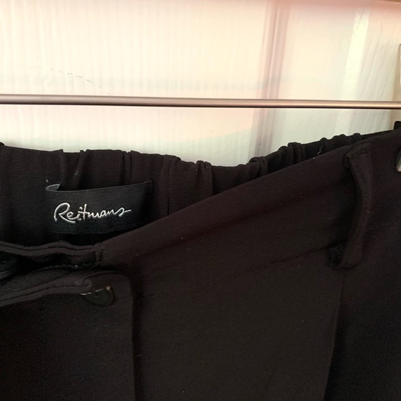 Retimans Black Dress Pants - Picture 6 of 6